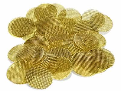 There are many brass extruder screen discs.