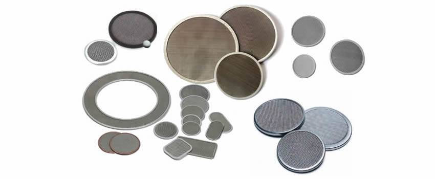 Framed edge screen packs in round, rectangle, oval and annular shapes