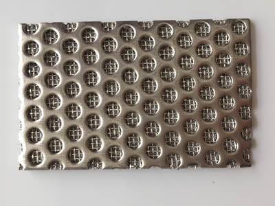 There is a sintered extruder screen square sheet.