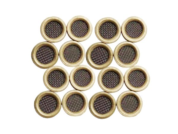 Sintered mesh filter screen for excavator auto-relief valve