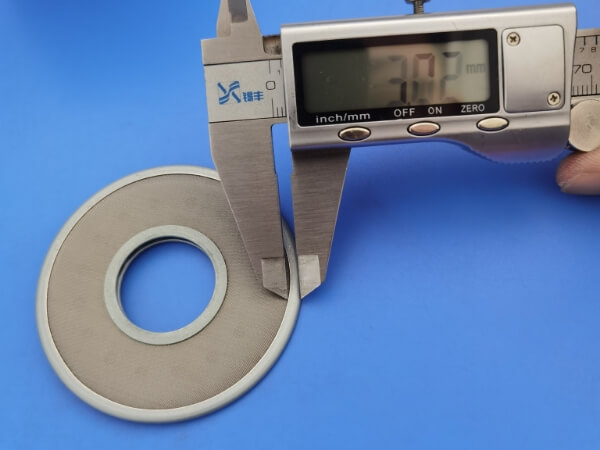 Measure SPL & DPL filter element edge size to be 3.02 mm